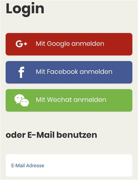 Registrierung und Login – Help Center